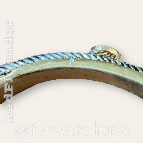 Bundle Sale 3 for $15 | Silver & Gold Tone Hinge Bracelet - Picture 7 of 8